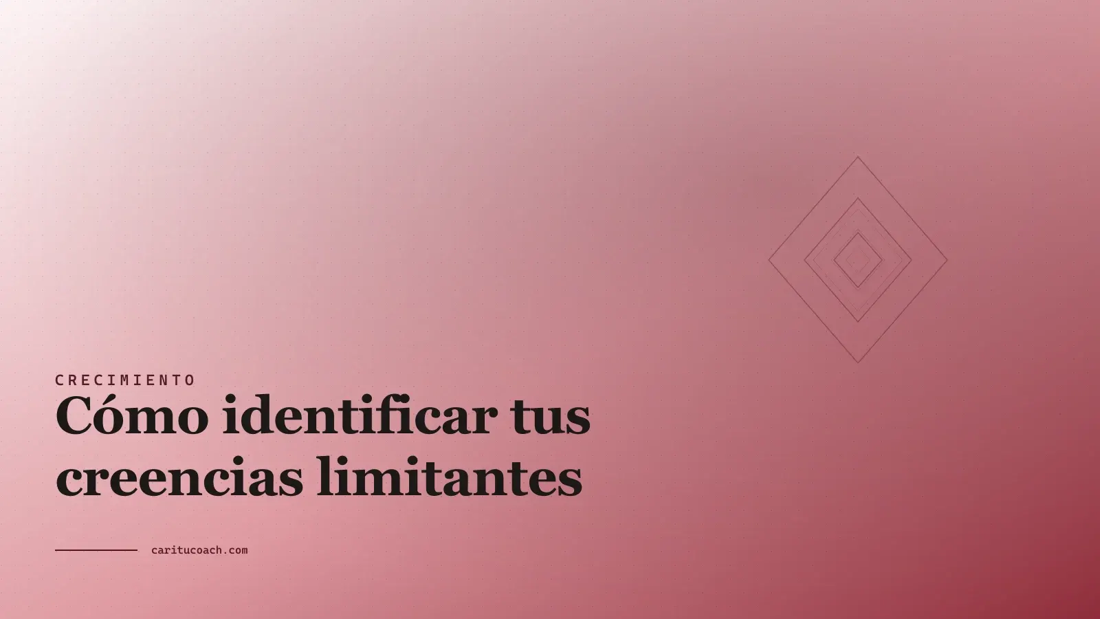 Composición geométrica con triángulos dorados representando creencias mentales en transformación
